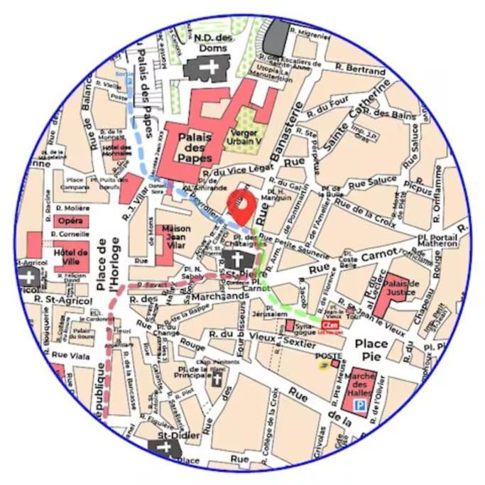 شقة Centre Palais Des Papes B3 Clim - 123أفينيون المظهر الخارجي الصورة